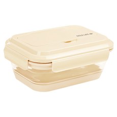 GOLD LIFE 好收好帶 可折疊便攜餐盒, 1個, 容器 1個 + 蓋子 1個