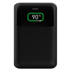 belkin 貝爾金 BoostCharge Pro 3埠行動電源 筆電適用 20000mAh Type-A + Type-C, 黑色, BPB020