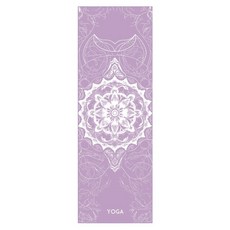 YOGA 專業防滑瑜伽鋪巾 速乾吸汗便攜, 紫色, 1個