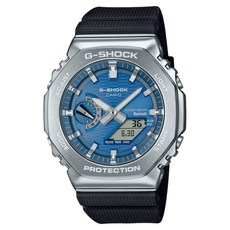CASIO 卡西歐 G-SHOCK 雙顯錶 GBM-2100A-2BDR, 藍色, 1個