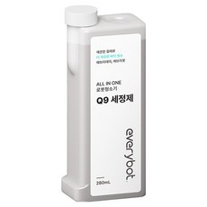everybot. All-in-one 掃地機器人 Q9 專用清潔劑, 1個, 單一商品