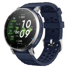 amazfit 華米 Active 3 Premium 智慧手錶 圓形 1.32吋 GPS 寶藍色