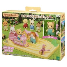 EPOCH Sylvanian Families 森林家族 嬰兒遊戲小火車 EP28470, 1套