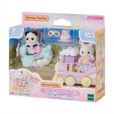 EPOCH Sylvanian Families 森林家族 夢想城堡火車飛機組 EP15581, 1套