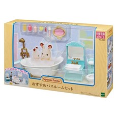 EPOCH Sylvanian Families 森林家族 浴室家具組 EP14043, 1個