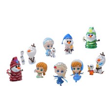 Hot Toys 冰雪奇緣Q版公仔第2彈盲盒8件組 CBX240 款式隨機, 1套