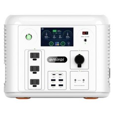 emirai MIRENEX 次世代行動電站1500W/1280Wh, 沙漠白, EMR1500X