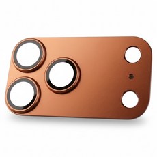 Moxbii 鏡頭貼 iPhone 17 Pro Max 一體式 霧面 金屬 宇宙橙 1個