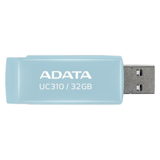 ADATA 威剛 USB3.2 旋轉隨身碟 UC310 藍色, 1個, 32GB