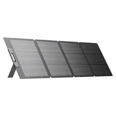BLUETTI 太陽能充電板 露營 戶外 車宿 200W PV200, 黑色, 1個