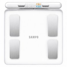 SAMPO 聲寶 八電極智能體脂計 體重計 體脂機, 白色, 1個, BF-Z2401BL