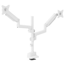 cameLmounT 緊貼牆面型 高級雙螢幕支架 CMA2V, 1個, 白色