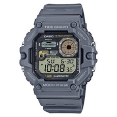 CASIO 卡西歐 男款運動電子錶 WS-1700H-8AVDF, 灰色, 1個