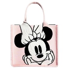 Disney 迪士尼 Minnie 米妮針織手提袋