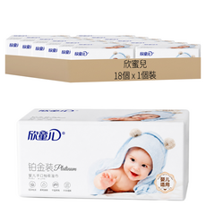 欣蜜兒 鉑金裝系列面巾紙, 18個, 84張