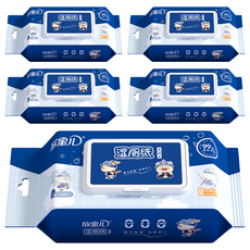 欣蜜兒 可沖親膚濕廁紙, 5個, 40張