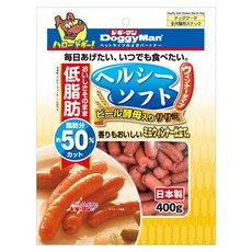 DoggyMan 多格漫 健康柔軟零食, 400g, 1個, 雞肉香腸
