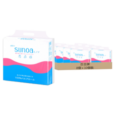 sunoa 思柔雅 抽取式衛生紙 100張, 8套, 10個裝