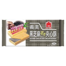 義美 黑芝麻可可夾心酥, 152g, 1包