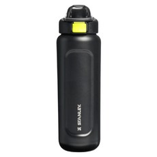 STANLEY 台灣公司貨 經典系列 彈蓋提環水壺, 隕石黑, 1個, 700ml