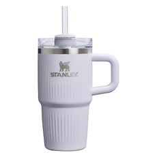 STANLEY 台灣公司貨 TEXTURE系列 吸管隨手杯2.0, 鉑金紫, 1個, 590ml