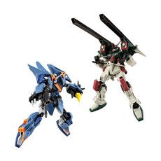 BANDAI 盒玩 MOBILE SUIT 鋼彈 G-FRAME FA 決鬥電擊鋼彈&閃電暴風鋼彈, 1個