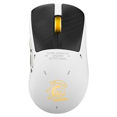 ASUS 華碩 II Origin-KJP 小島秀夫 無線電競滑鼠 KJP edition, 白色, ROG KERIS