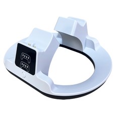 US PS5 手把接點雙充 圓形, 白色, 1個, YZC-523