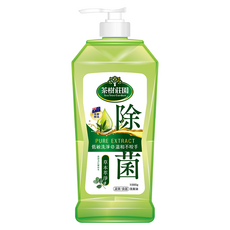 farcent 花仙子 茶樹莊園雙效蔬果食器洗滌液 草本萃淨, 1kg, 1個