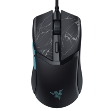 RAZER 雷蛇 Cobra 眼鏡蛇 有線遊戲滑鼠 絕區零限定版, 黑色, RZ01-04650500-R3M1