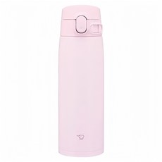 ZOJIRUSHI 象印 不鏽鋼一體式中栓彈跳保溫瓶 SM-VB60, 櫻花粉, 1個, 600ml