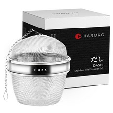 Haroro 全不鏽鋼高湯過濾網 中, 1個