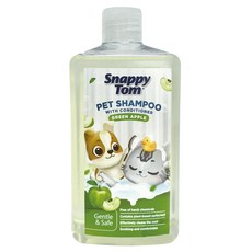 Snappy Tom 幸福貓 寵物潤絲洗毛精 4號 青蘋果香, 1個, 500ml