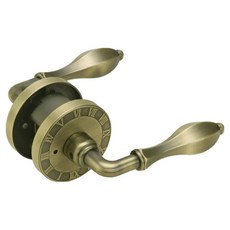 Angel Metal Tubular Lock Privacy Lock 槓桿式 房門 浴室 按鈕式 木門用 門把 ALX-35, 1個, AB