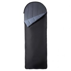Litume 意都美 舒眠保暖睡袋, 黑, 1個