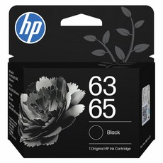 hp 惠普 63/65 墨水匣 B7RT3AA, 黑色, 1個