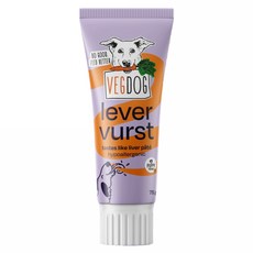 VEGDOG 蔬狗 訓練獎勵純素肉泥, 75g, 1個, 煙燻風味