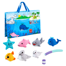 PLAYFUL TOYS 頑玩具 海洋釣魚袋, 藍色, 1套