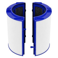 AMPM. 空氣清淨機濾網白色抗敏複合版 強化除甲醛 高效HEPA + 活性碳濾網 適用 Dyson 戴森 TP06 HP06 TP07 HP07 TP08 HP09 TP09 HP10 TP10 PH02, 1個, B189-7