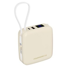 POWERRIDER 多功能防爆SSB固態行動電源, 奶油黃, NC-W01