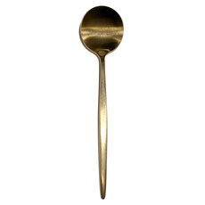Cutipol MOON 點心匙, 香檳金, 1個
