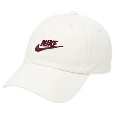 NIKE 耐吉 CLUB U CB FUT WSH CAP FB5368-134, 白色