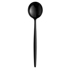 Cutipol Moon 點心匙, 黑色, 1個