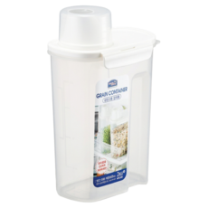 LocknLock 樂扣樂扣 PP穀物收納桶 2.4L, 白色, 1個
