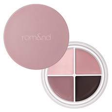 rom&nd 台灣公司貨 霧絨眼影膏, 02 乾燥玫瑰, 1個