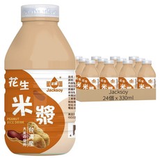 Jacksoy 花生米漿, 24個, 330ml
