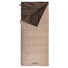 KOVEA 舒適保暖的Snuggle刷毛睡袋500坐墊, 1個, 沙色