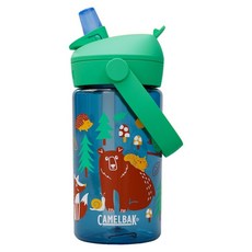 CAMELBAK Flip Straw 咬嘴吸管水瓶 RENEW, 森林夏令營, 1個, 400ml