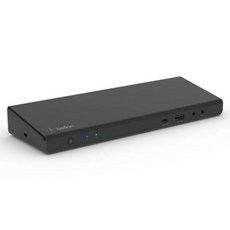 belkin 貝爾金 universal USB-C 三螢幕擴充底座 INC007qcBK, 黑色, 1個