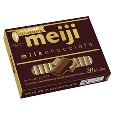 meiji 明治 牛奶巧克力 26枚, 120g, 1盒
